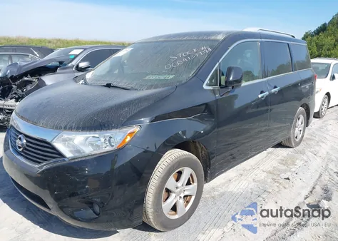2017 Nissan Quest Sv z USA, uszkodzony, nr VIN JN8AE2KP2H9169718